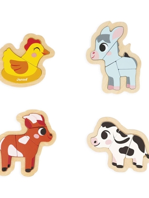 4 Puzles Evolutivos - Granja - Imagen 2