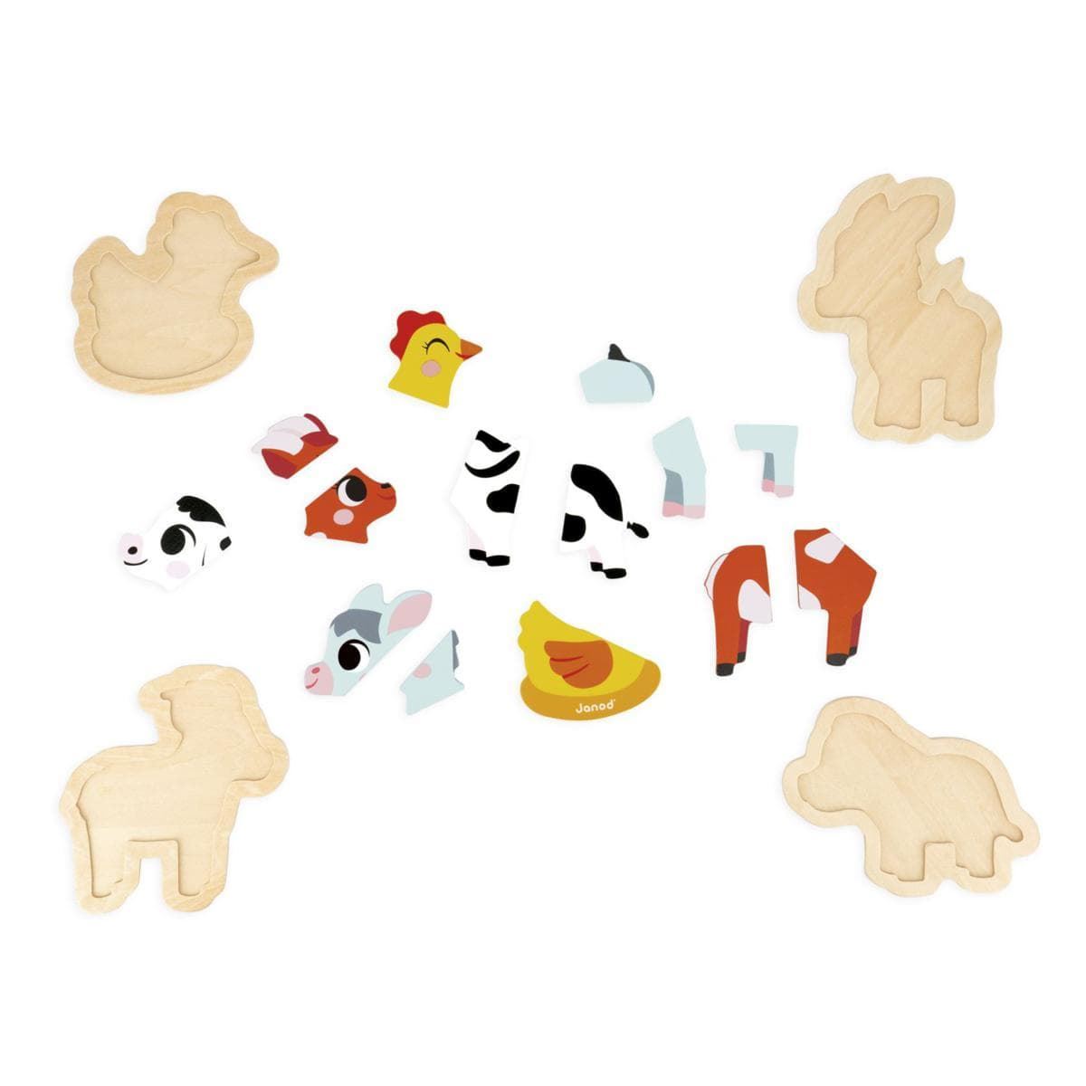 4 Puzles Evolutivos - Granja - Imagen 3