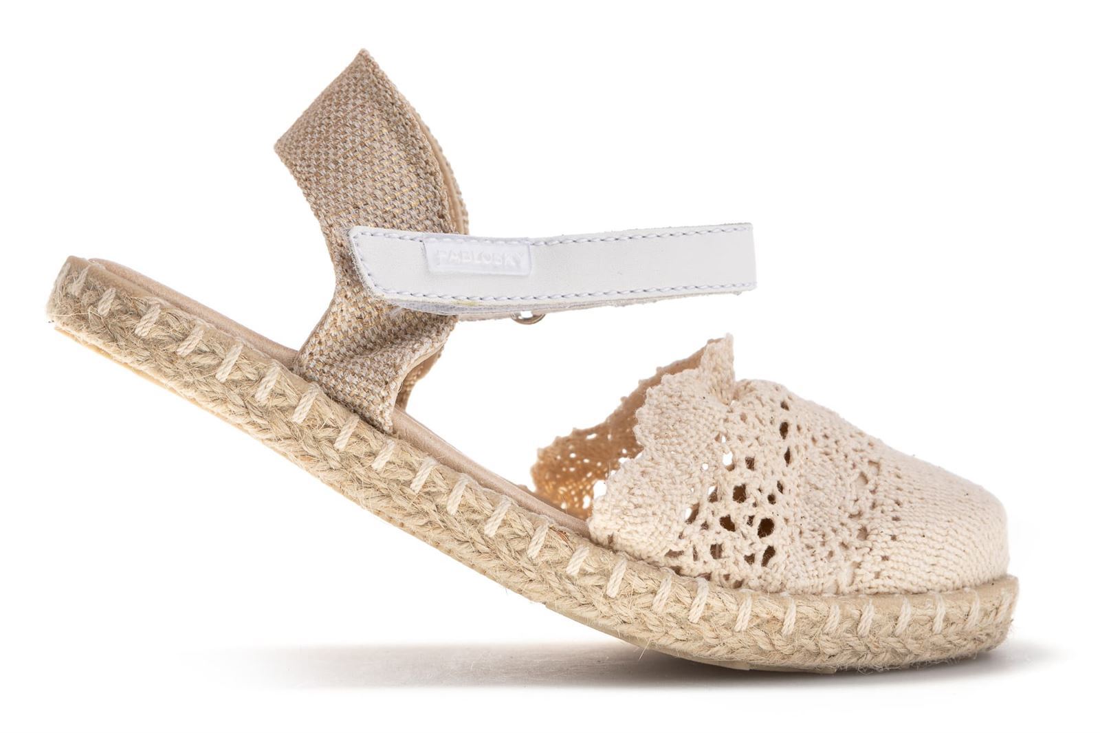 Alpargata Crochet Beige - Imagen 5