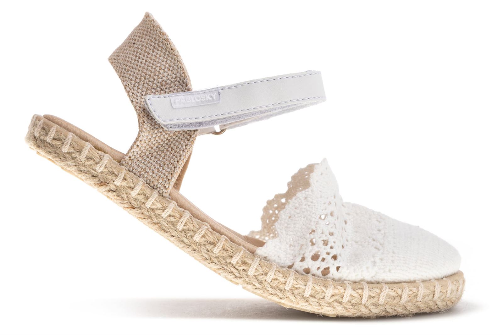 Alpargata Crochet Blanco - Imagen 5