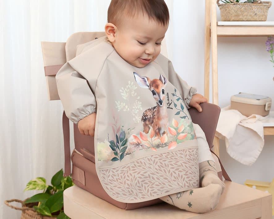 Babero Impermeable Beige - Imagen 2