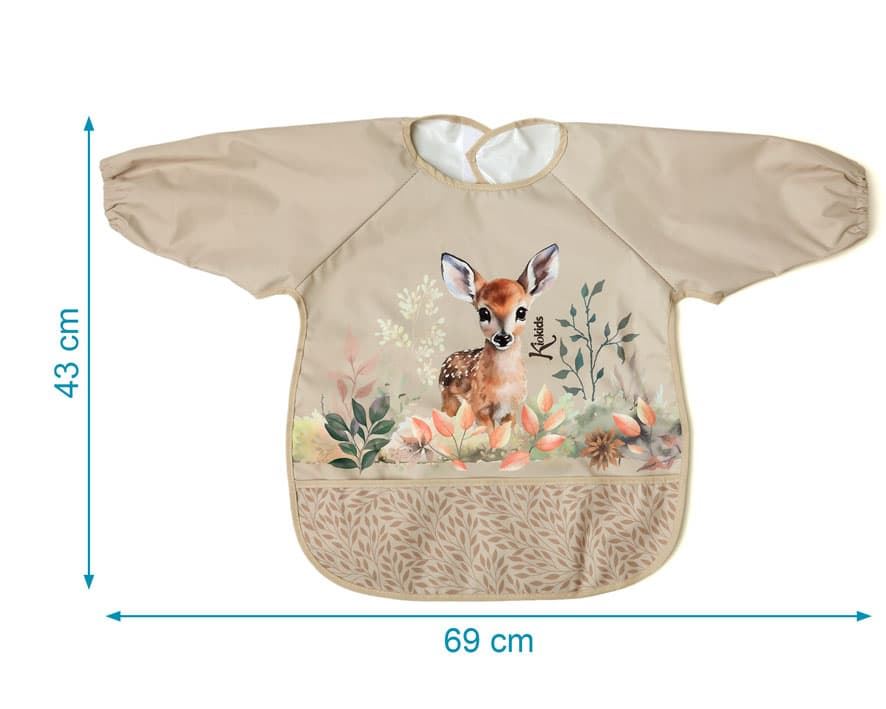 Babero Impermeable Beige - Imagen 4