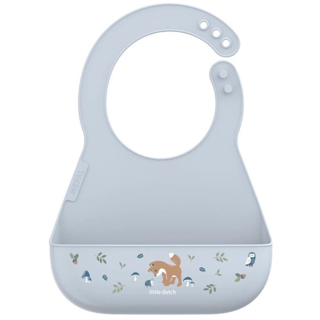 Babero Silicona Mio Forest Friends - Imagen 1