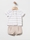 Bloomer+Camisa Rayas Tostado - Imagen 1