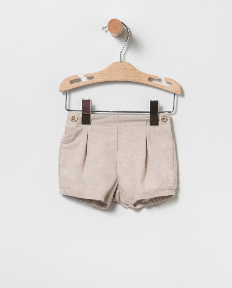 Bloomer+Camisa Rayas Tostado - Imagen 3
