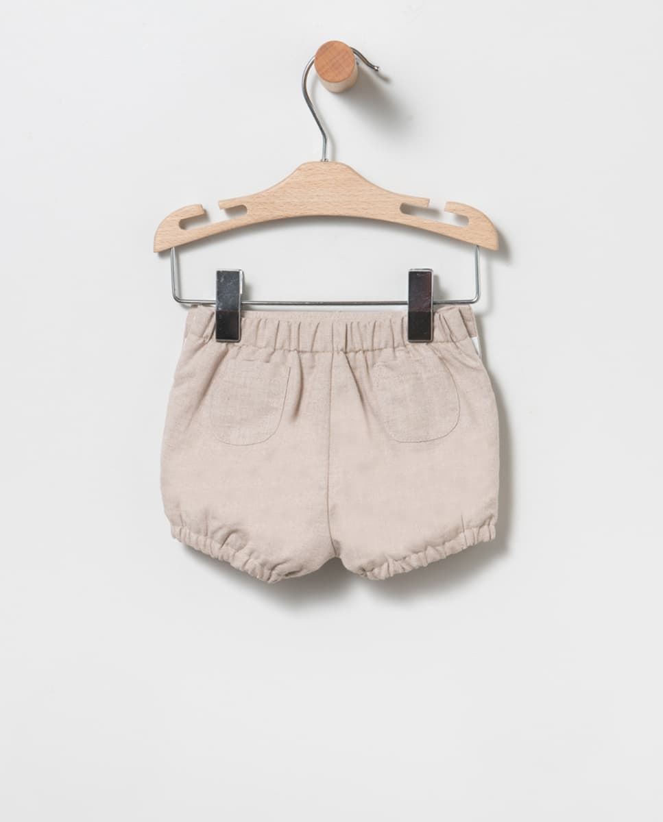Bloomer+Camisa Rayas Tostado - Imagen 4