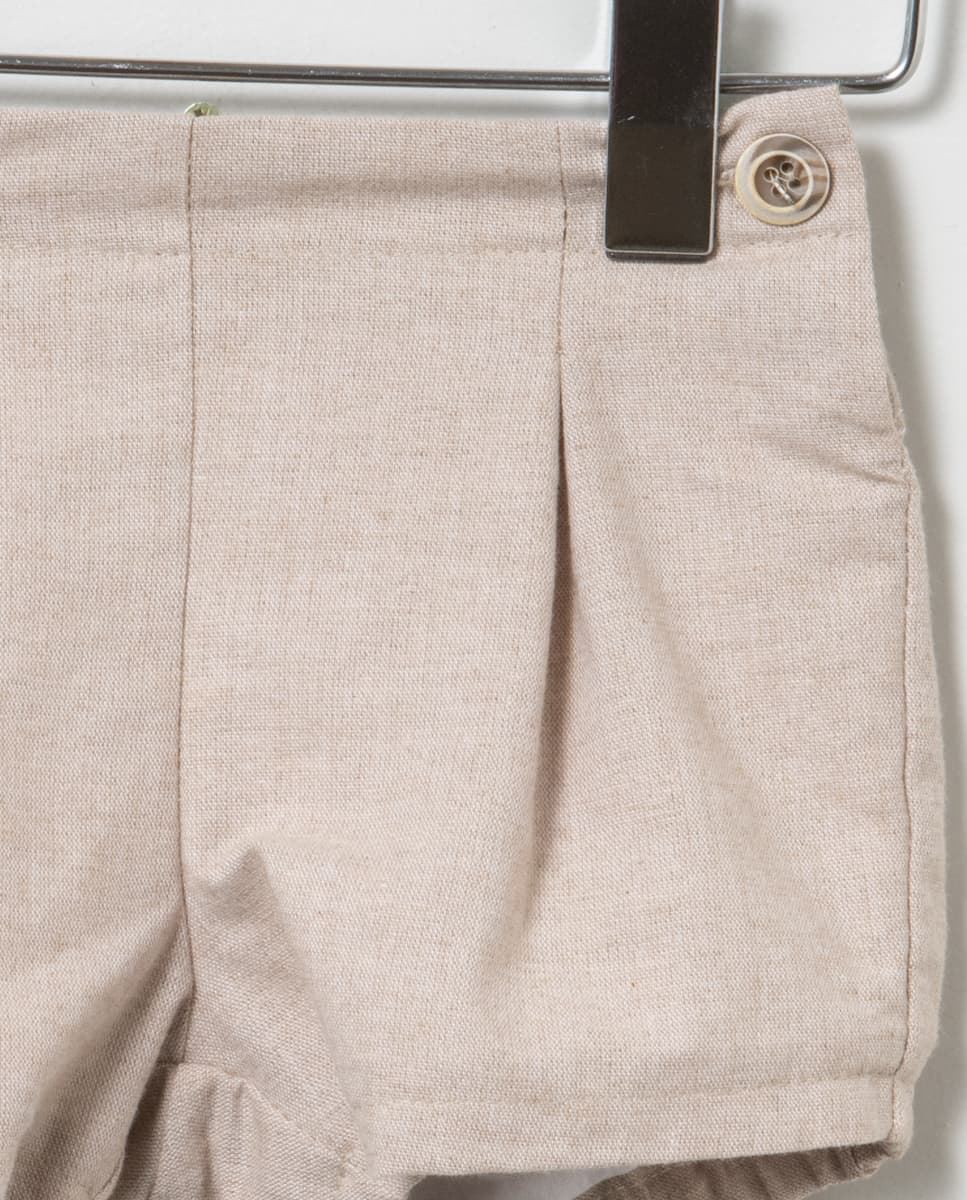Bloomer+Camisa Rayas Tostado - Imagen 6