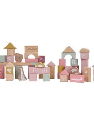 Bloques de Construccion Rosa Little Dutch - Imagen 1