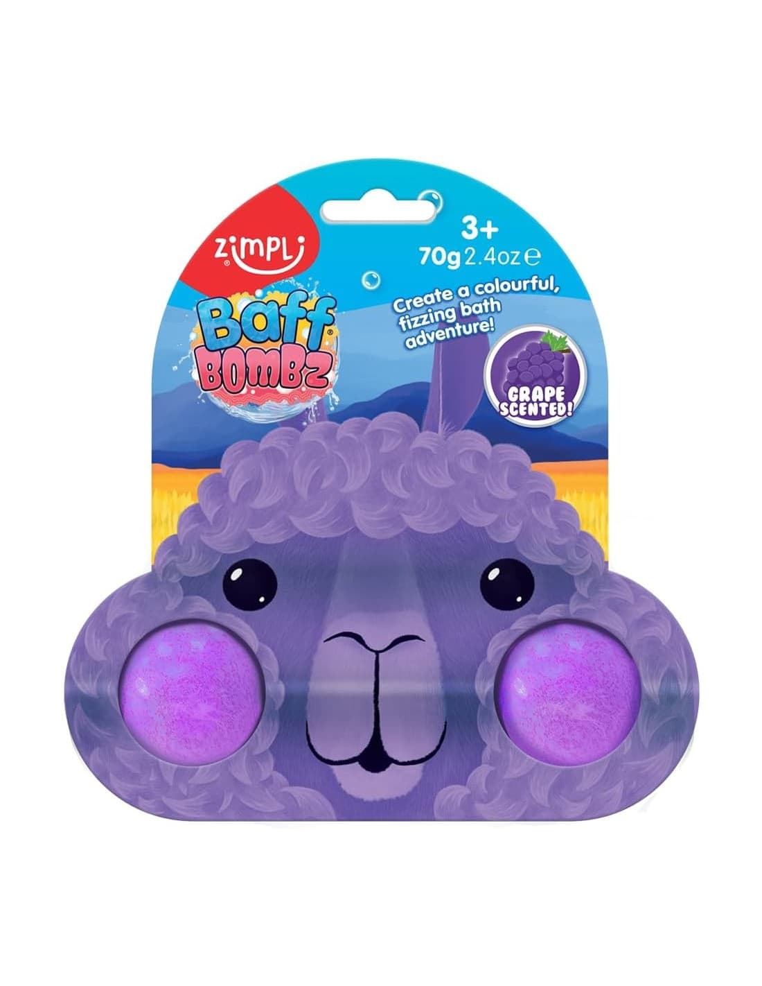 Bomba De Baño Llama 2x35gr. - Imagen 1