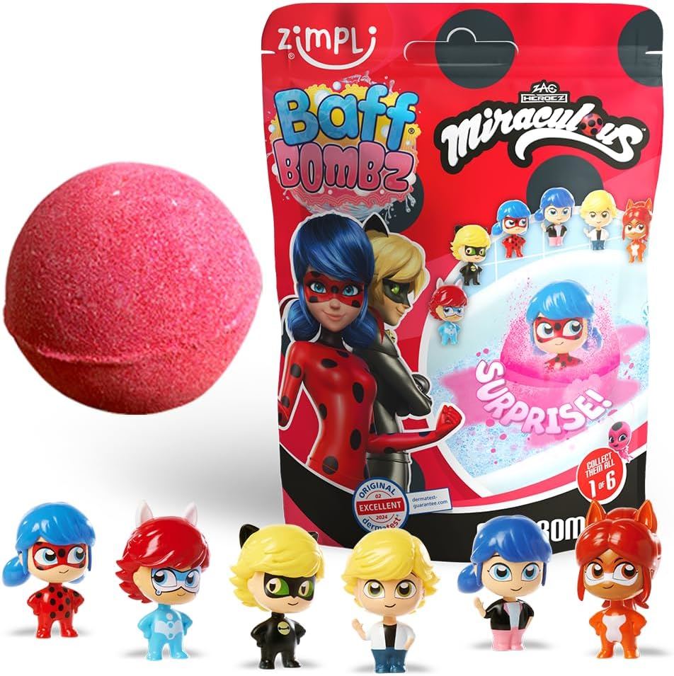 Bomba De Baño Surprise Ladybug 1x100gr. - Imagen 1
