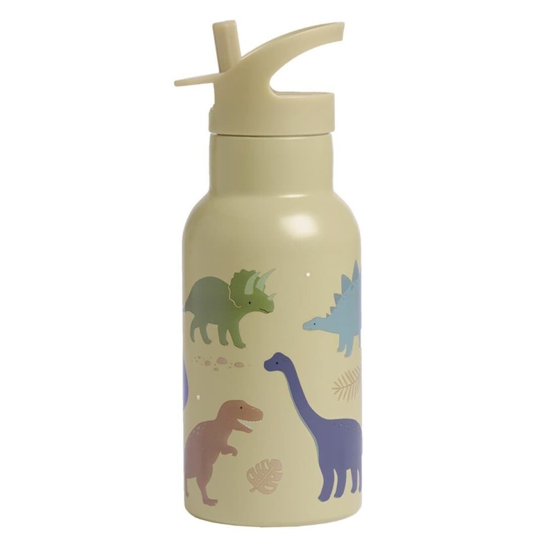 Botella Acero 350 Ml Dinosaurios - Imagen 1