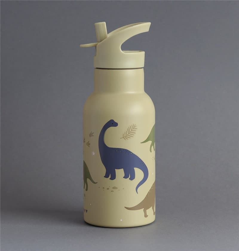 Botella Acero 350 Ml Dinosaurios - Imagen 2
