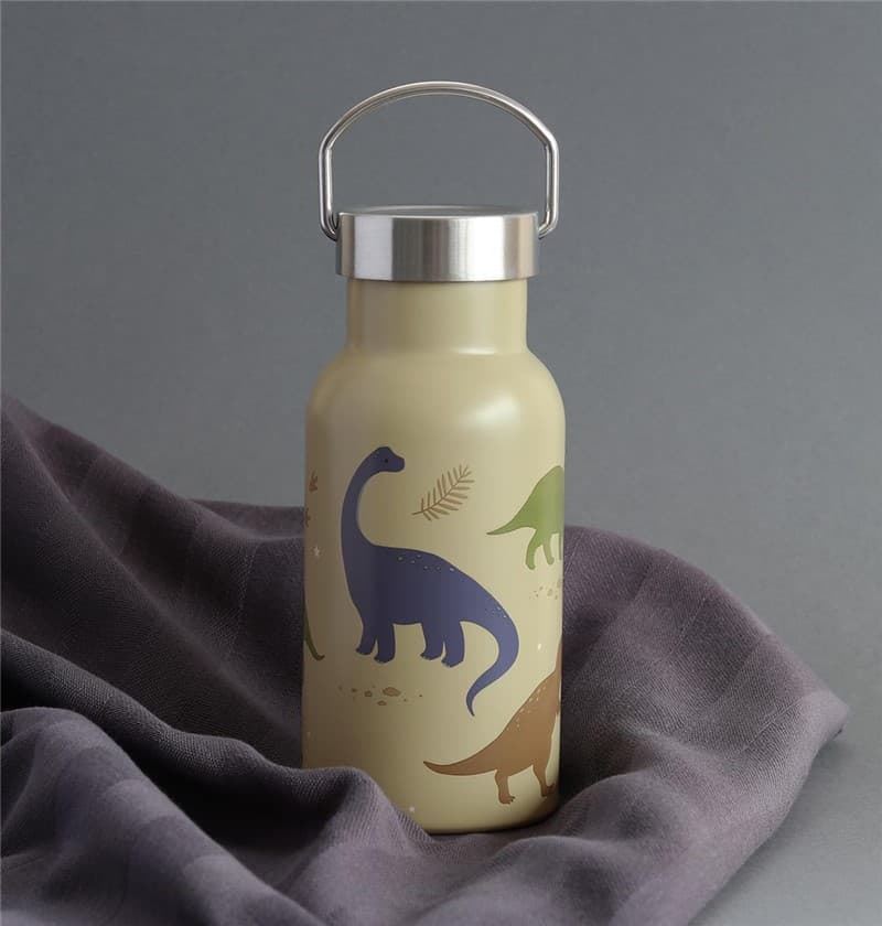 Botella Acero 350 Ml Dinosaurios - Imagen 4