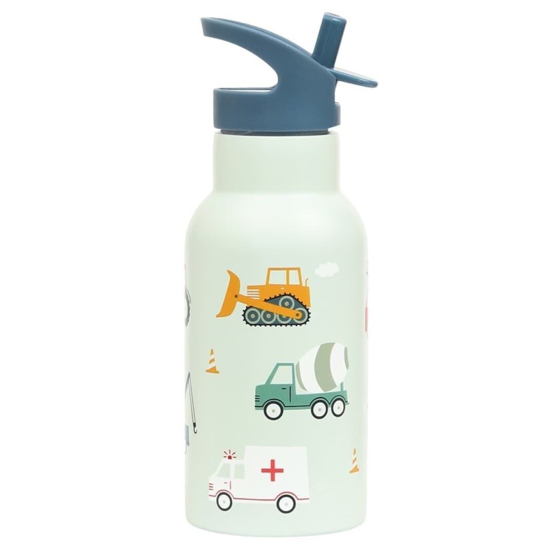 Botella Acero 350 Ml Vehículos - Imagen 1