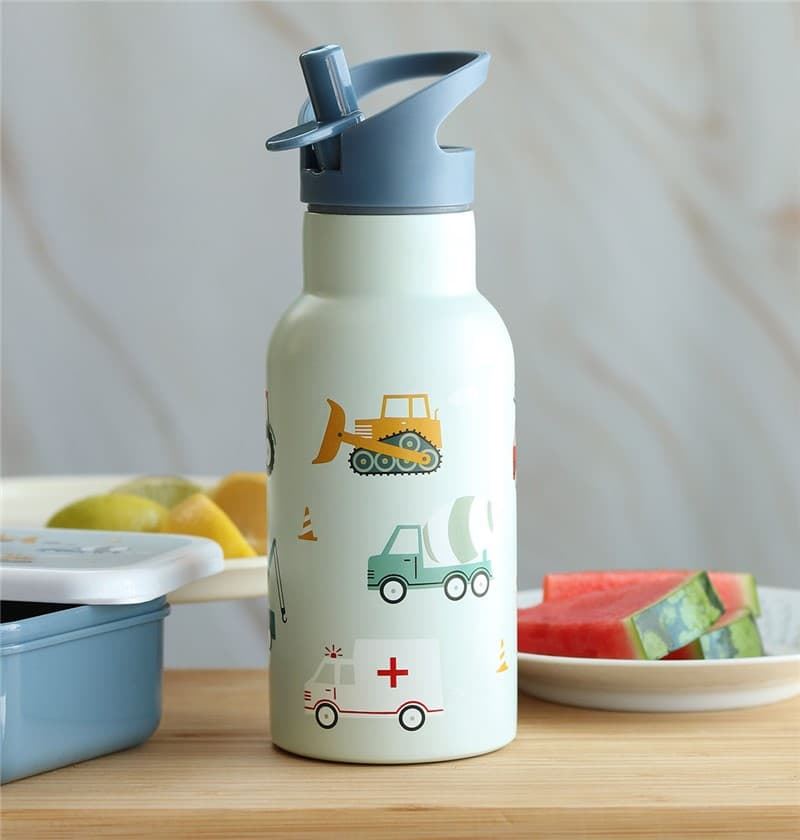 Botella Acero 350 Ml Vehículos - Imagen 2