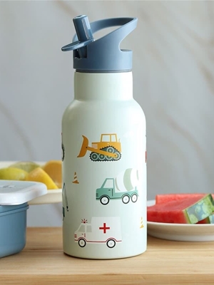 Botella Acero 350 Ml Vehículos - Imagen 2