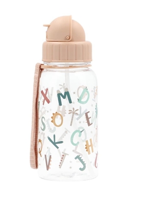 Botella Plástico Funny Letters Personalizable - Imagen 1