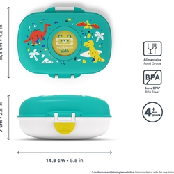 Caja Almuerzo Monbento Gram Dinos - Imagen 2