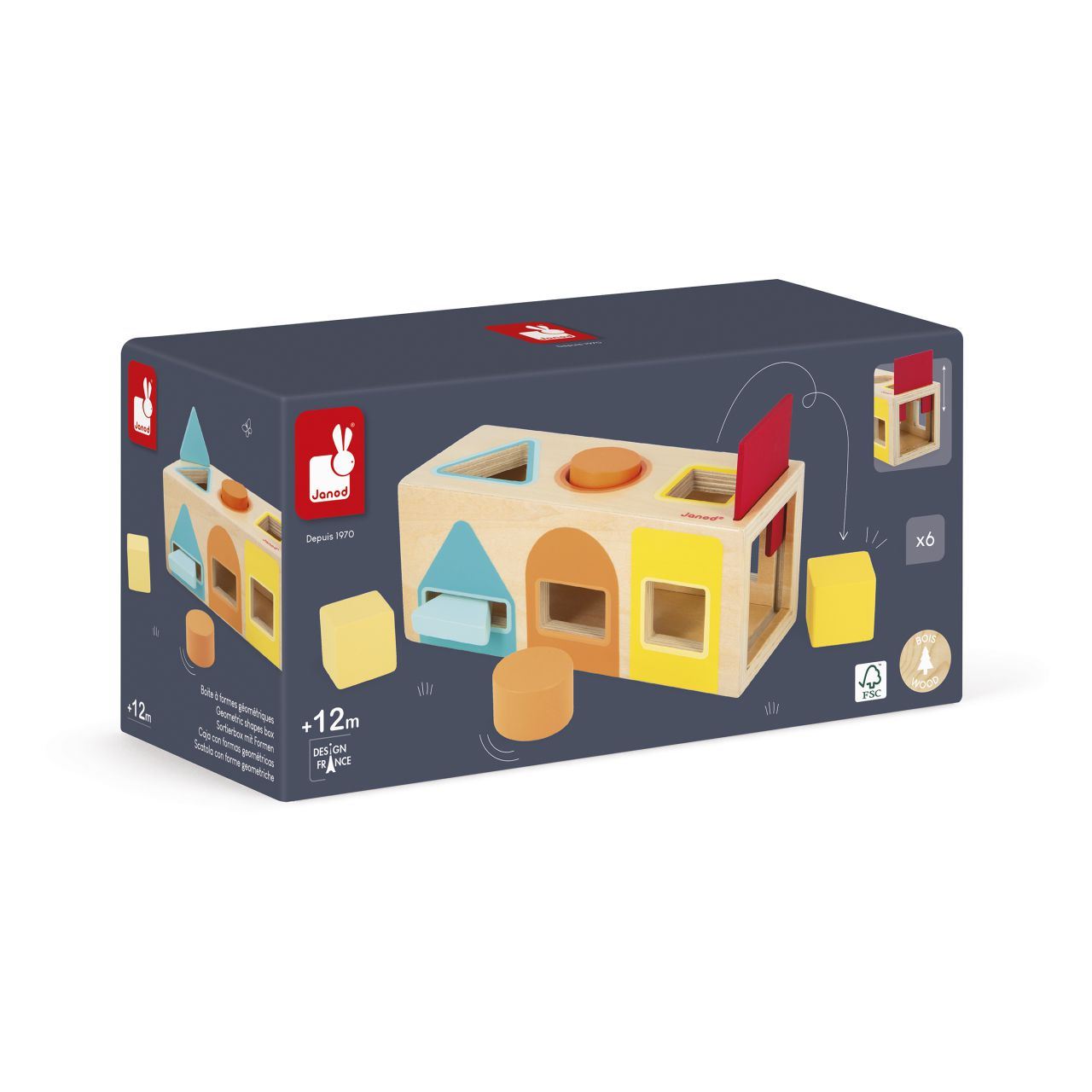 Caja Con Formas Geométricas - Imagen 7