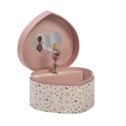 Caja De Música Joyero Corazón Fairy Litt - Imagen 1