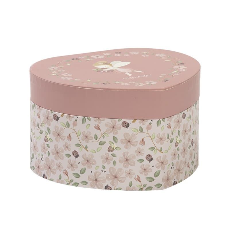 Caja De Música Joyero Corazón Fairy Litt - Imagen 2