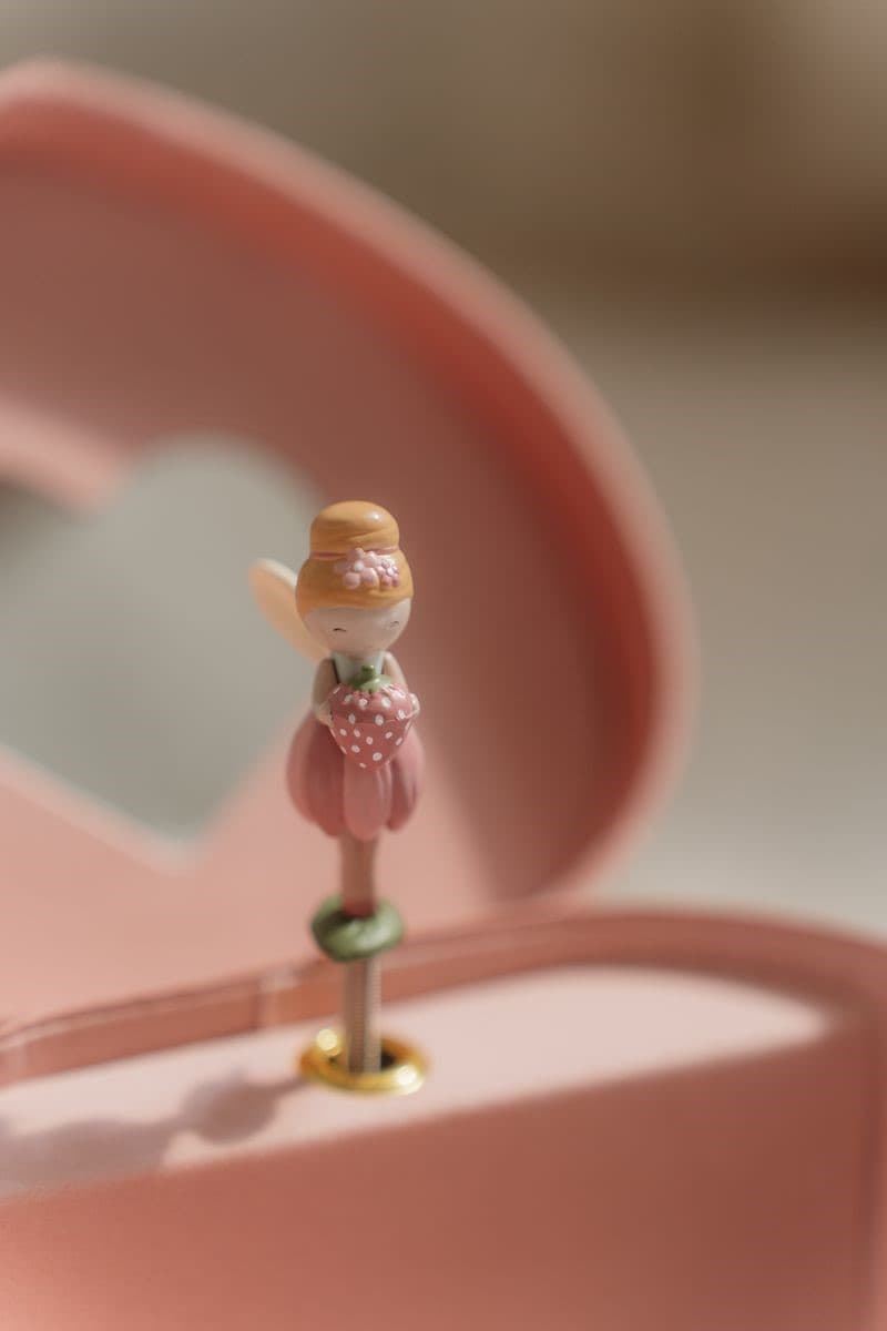 Caja De Música Joyero Corazón Fairy Litt - Imagen 7