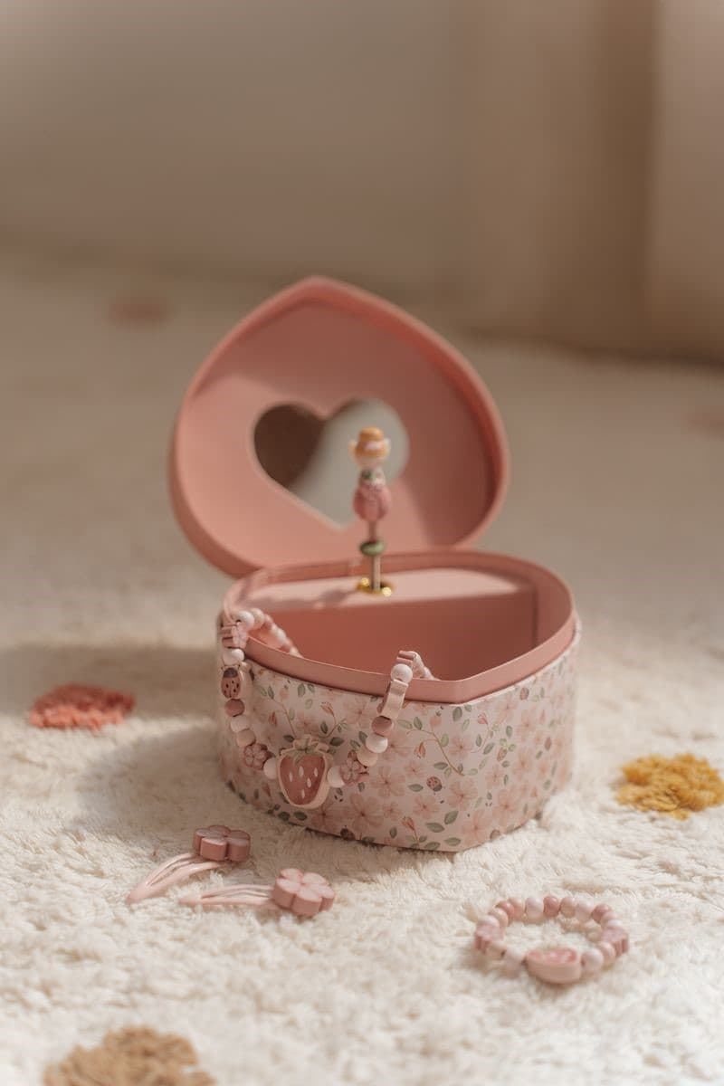 Caja De Música Joyero Corazón Fairy Litt - Imagen 8