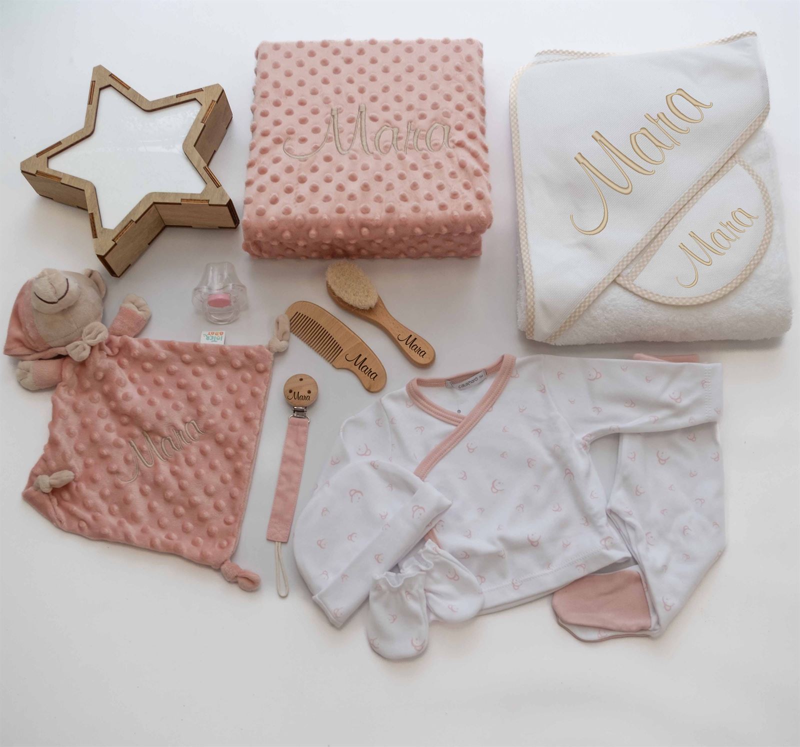 Caja Personalizada Rosa Palo Estrella - Imagen 2
