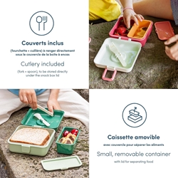 Caja Snacky Monbento Birds - Imagen 2