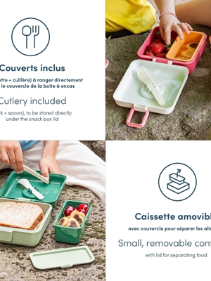 Caja Snacky Monbento Birds - Imagen 2