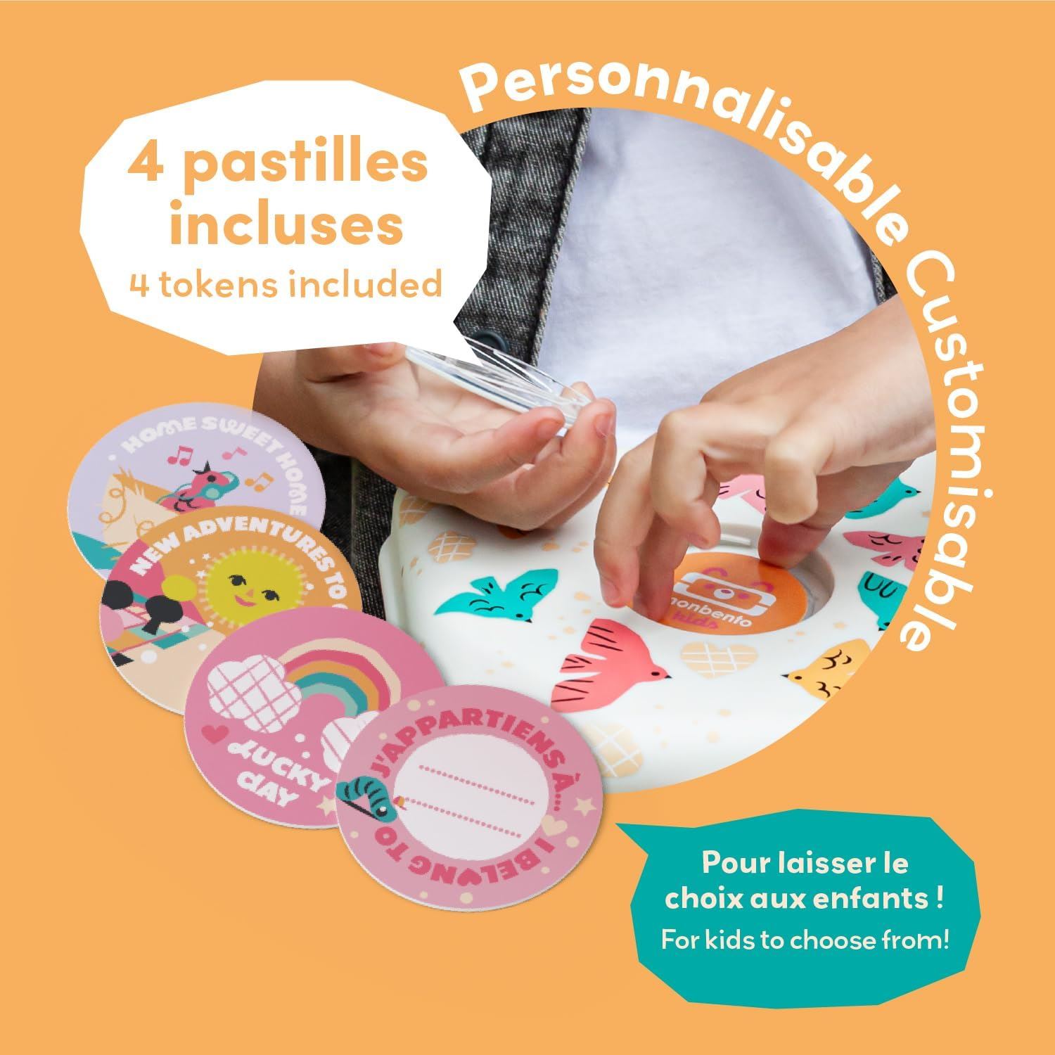 Caja Snacky Monbento Birds - Imagen 3