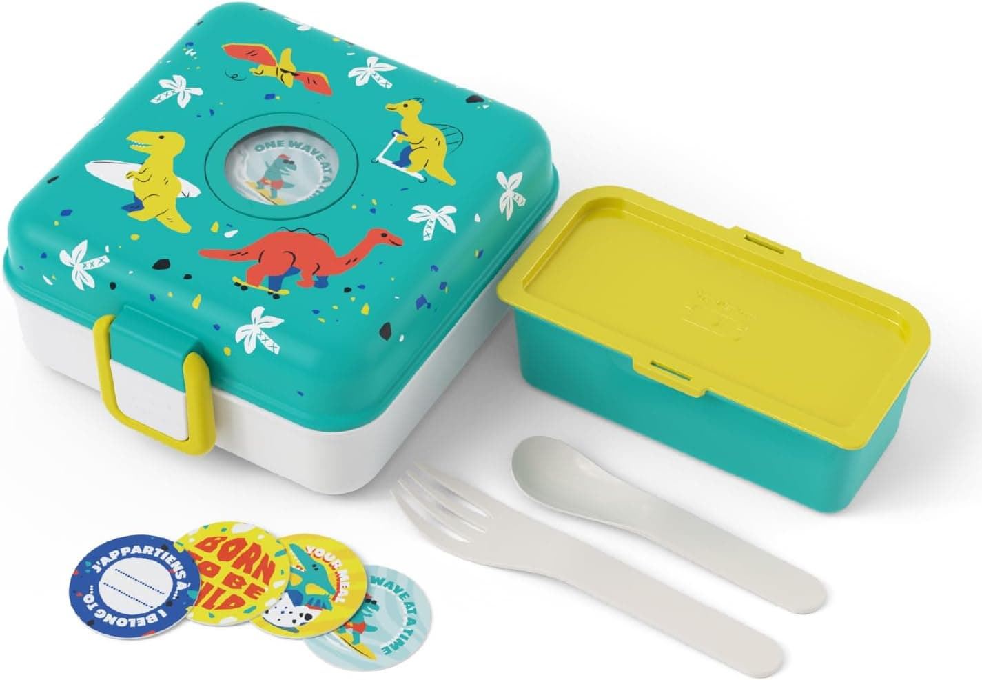 Caja Snacky Monbento Dinos - Imagen 1