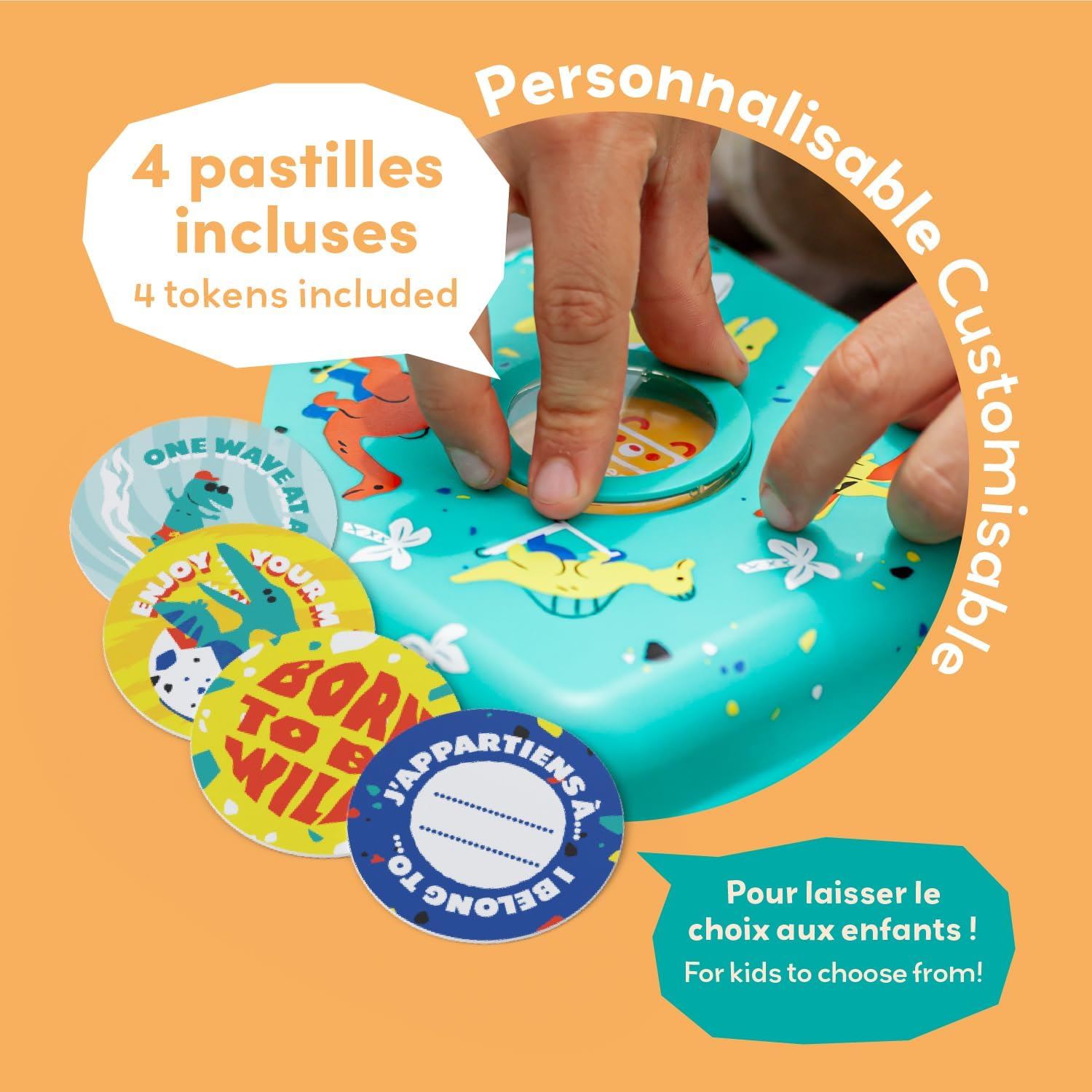 Caja Snacky Monbento Dinos - Imagen 5