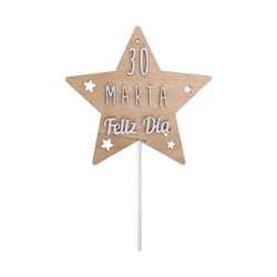 Cake topper Estrella - Imagen 2