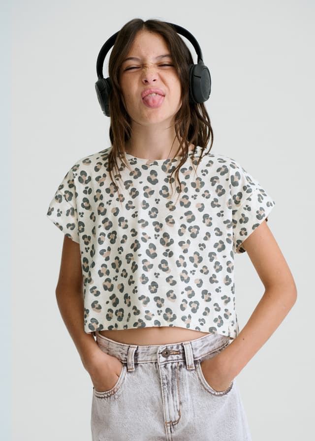 Camiseta m/c estampada - Imagen 1