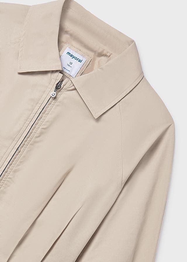 Cazadora plana gabardina - Imagen 3