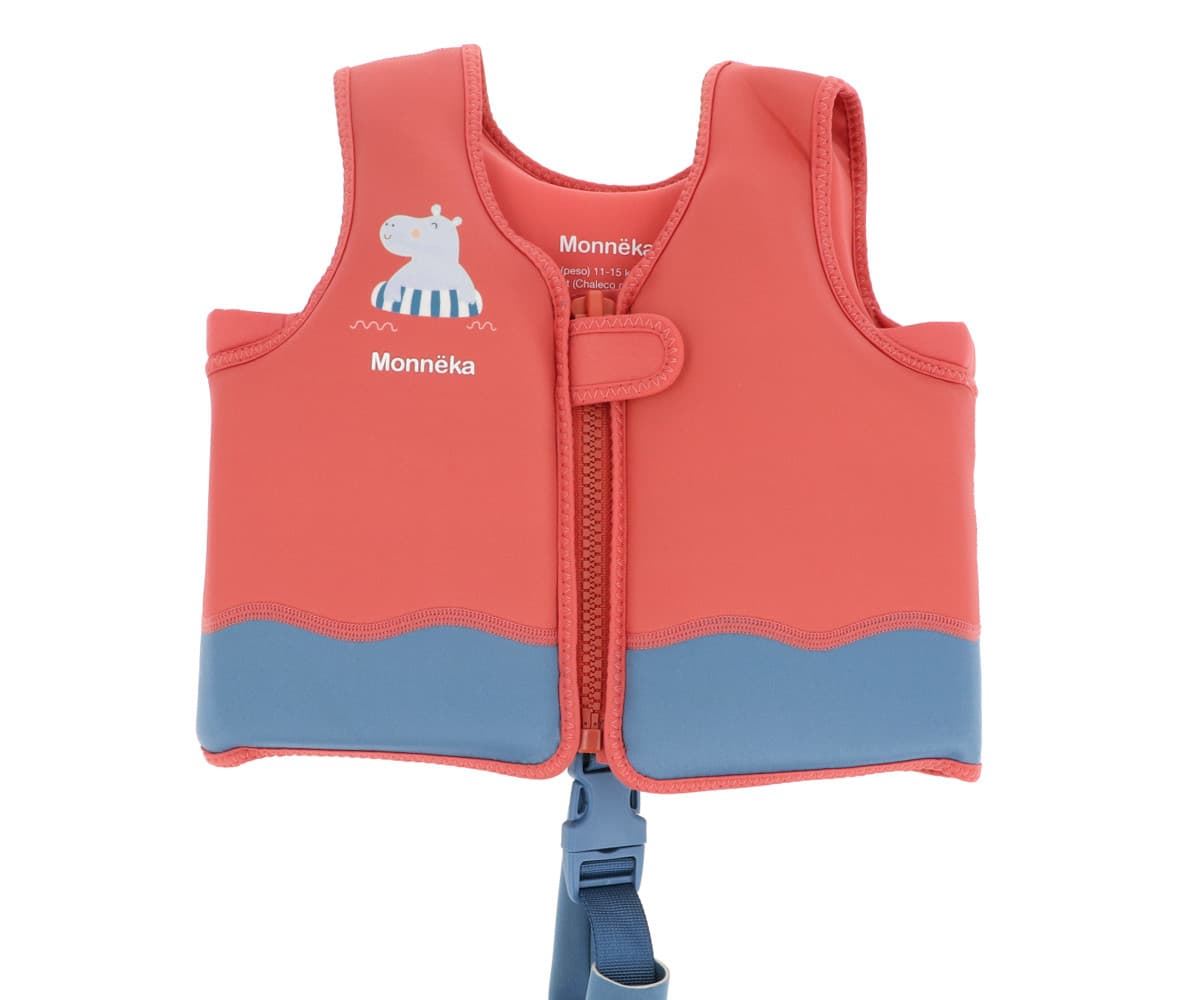 Chaleco Flotador Aprendizaje Hippos 2 a 3 años - Imagen 1