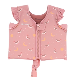 Chaleco Flotador Aprendizaje Whale Pink 2 a 3 años - Imagen 1