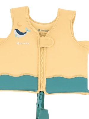 Chaleco Flotador Aprendizaje Whale Teal 2 a 3 años - Imagen 1