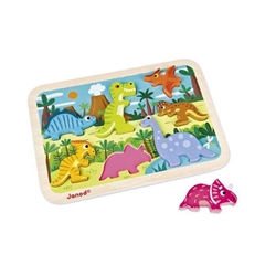 Chunky Puzze Dinosaurios - Imagen 1
