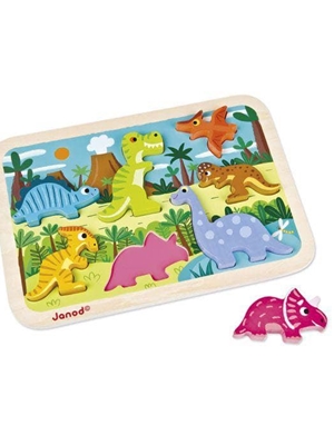 Chunky Puzze Dinosaurios - Imagen 1