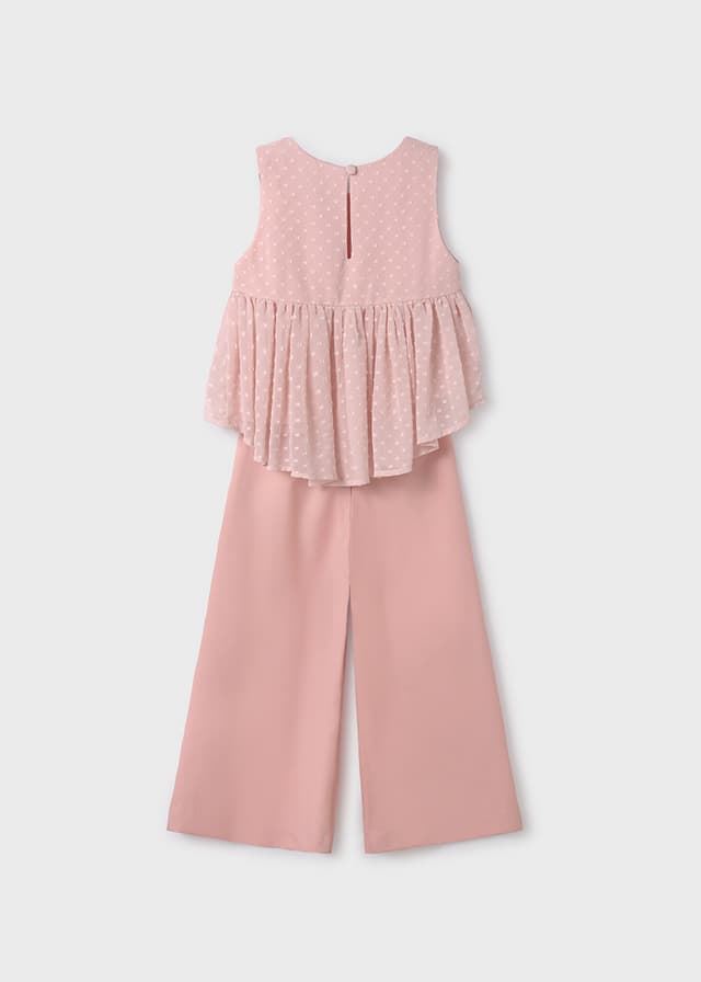 Conj. pantalon largo crepe - Imagen 3