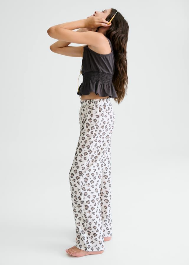 Conj. pantalon largo estampad - Imagen 1