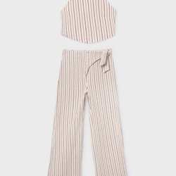 Conj. pantalon largo rayas - Imagen 2