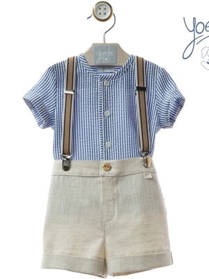Conjunto Bebe Con Tirantes Art.0254 "Familia Marmolina" - Imagen 1