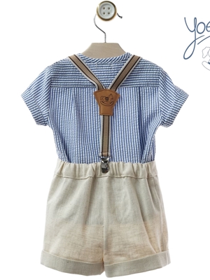 Conjunto Bebe Con Tirantes Art.0254 "Familia Marmolina" - Imagen 2