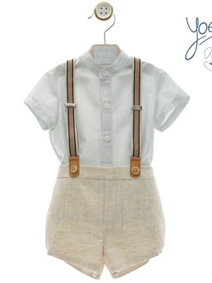 Conjunto Bebe Con Tirantes Art.259t "Familia Dulcinea" - Imagen 2