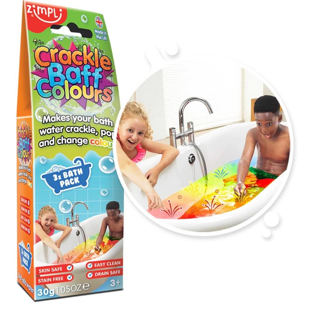 Crackle Baff Colours - 3 Pack 30g - Imagen 1