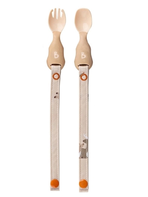 Cubiertos Bibado Beige - Imagen 1