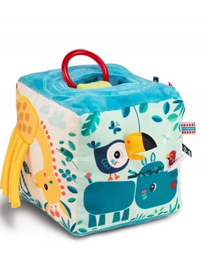  Cubo De Actividades Con Sonidos Jungla - Imagen 1